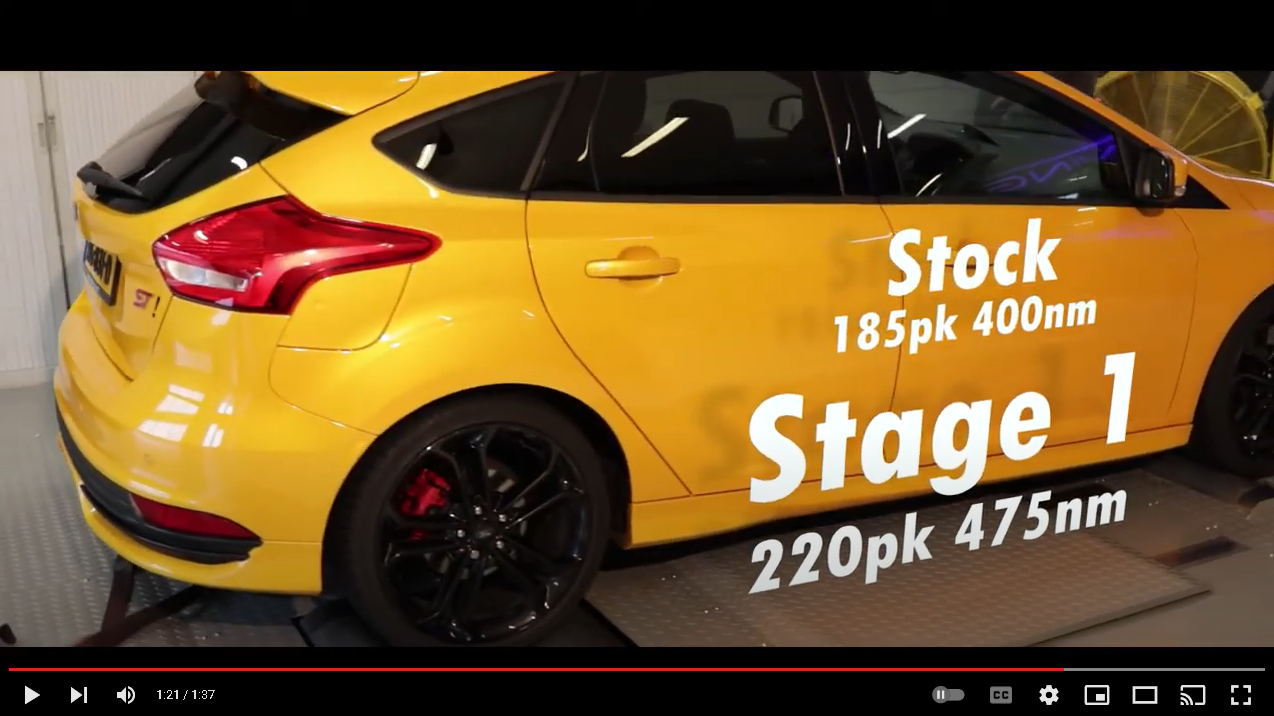Unlimited Tuning stage 1 Ford Focus ST