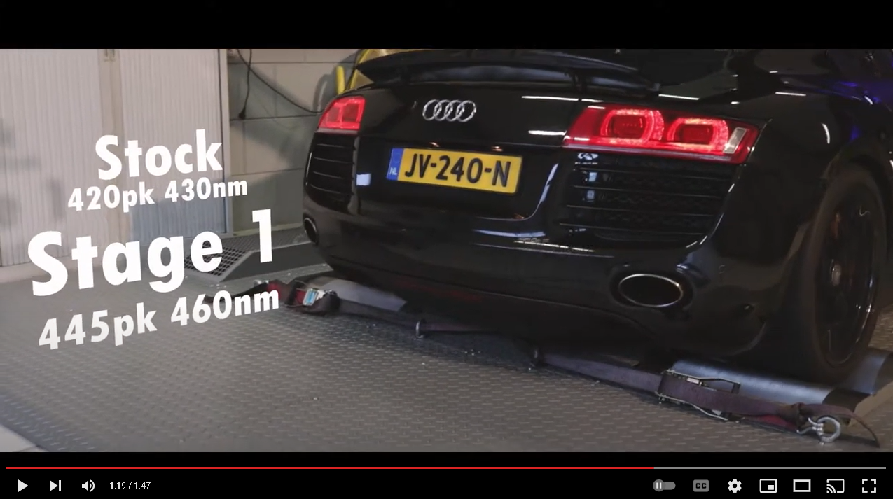 Unlimited Tuning stage 1 Audi R8
