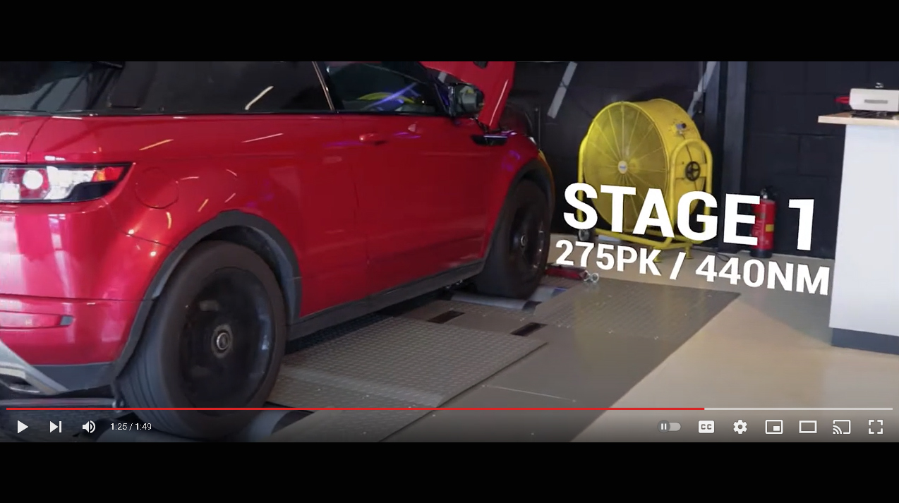Unlimited Tuning stage 1 Landrover Evoque