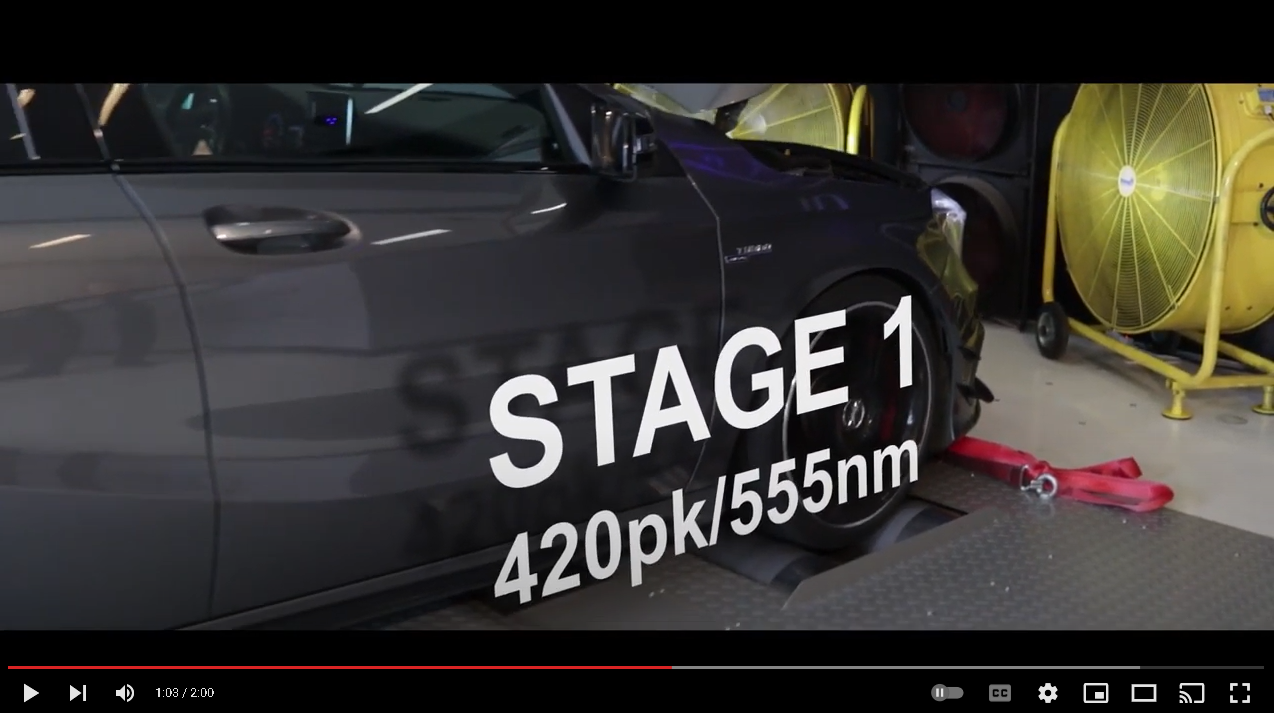 Unlimited Tuning stage 1 Mercedes A45 AMG